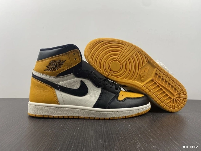 Cheap OG Jordan High Yellow Toe 1 555088-711 Air 0717